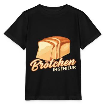 Bäcker Backen Konditor - Stanley/Stella Kinder T-Shirt MINI CREATOR  - Schwarz - Vorne - Mikhail (115cm)