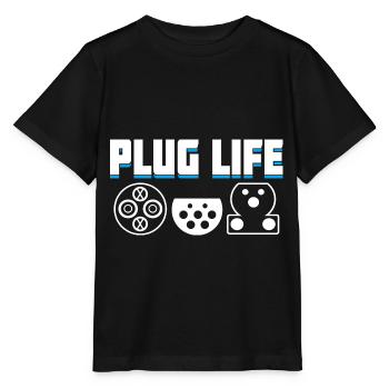 Prise pour véhicule électrique Chargement du - T-shirt bio MINI CREATOR Stanley/Stella Enfant - noir - Devant - Mikhail (115cm)