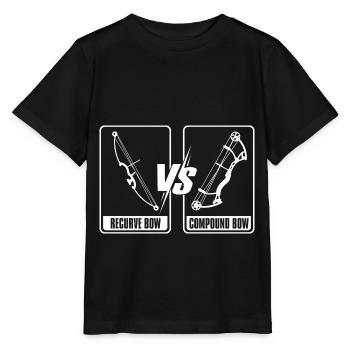 Tir à l’arc Flèche Tir à l’arc Tir à l’arc - T-shirt bio MINI CREATOR Stanley/Stella Enfant - noir - Devant - Mikhail (115cm)