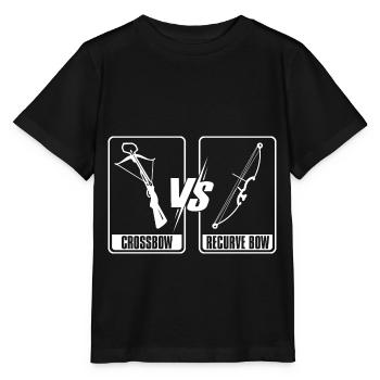 Tir à l’arc Flèche Tir à l’arc Tir à l’arc - T-shirt bio MINI CREATOR Stanley/Stella Enfant - noir - Devant - Mikhail (115cm)