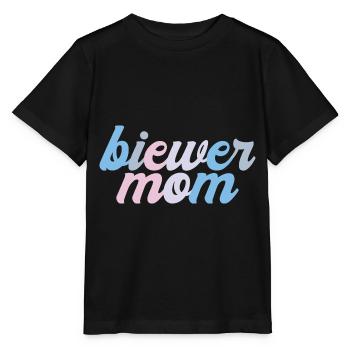Biewer Yorkshire Terrier Dog Mix Mom - Stanley/Stella MINI CREATOR Kids’ T-Shirt - black - Front - Mikhail (115cm)