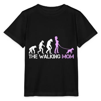 Schnauzer miniature Maman pour les amis Schnauzer - T-shirt bio MINI CREATOR Stanley/Stella Enfant - noir - Devant - Mikhail (115cm)