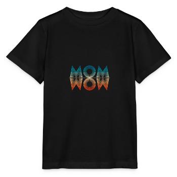 MOM WOW Mirror - T-shirt bio MINI CREATOR Stanley/Stella Enfant - noir - Devant - Mikhail (115cm)