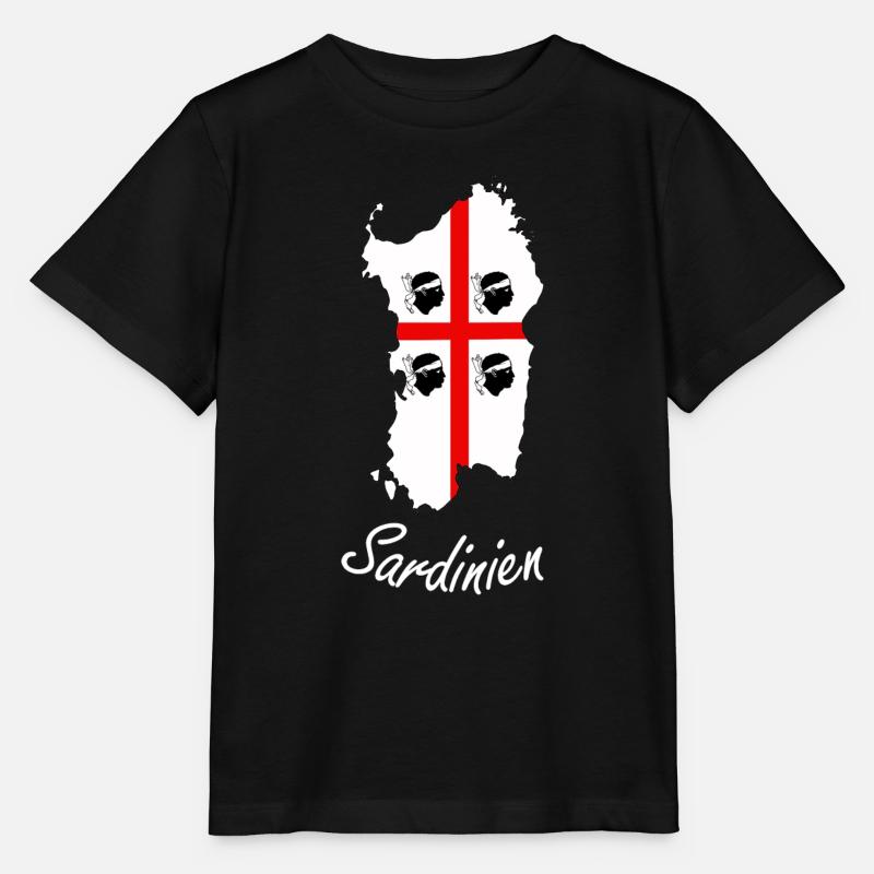 Sardaigne I Sardaigne - T-shirt bio MINI CREATOR Stanley/Stella Enfant - noir
