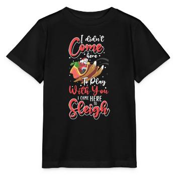 Sport Weihnachten Winterurlaub Piste - Stanley/Stella Kinder T-Shirt MINI CREATOR  - Schwarz - Vorne - Mikhail (115cm)