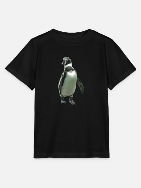 Pinguin - Stanley/Stella Kinder T-Shirt MINI CREATOR - Schwarz