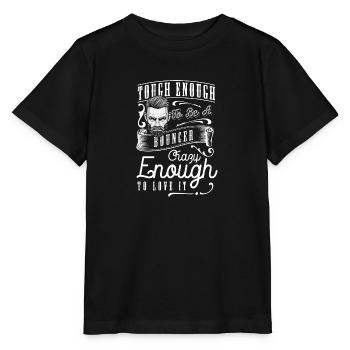 Sicherheitsdienst Beruf Club Eingang - Stanley/Stella Kinder T-Shirt MINI CREATOR  - Schwarz - Vorne - Mikhail (115cm)