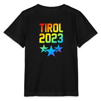Tyrol 2023 - Stanley/Stella MINI CREATOR Kids’ T-Shirt - black - Front - Mikhail (115cm)