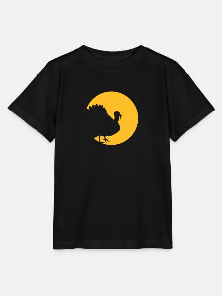 Truthahn - Stanley/Stella Kinder T-Shirt MINI CREATOR - Schwarz