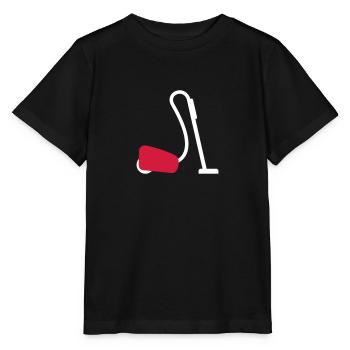 Staubsauger - Stanley/Stella Kinder T-Shirt MINI CREATOR  - Schwarz - Vorne - Mikhail (115cm)