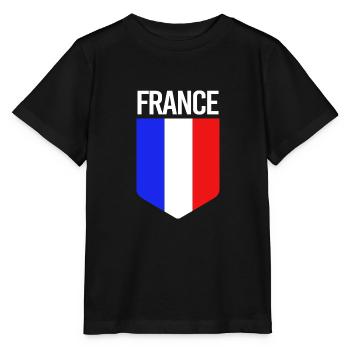 France - T-shirt bio MINI CREATOR Stanley/Stella Enfant - noir - Devant - Mikhail (115cm)
