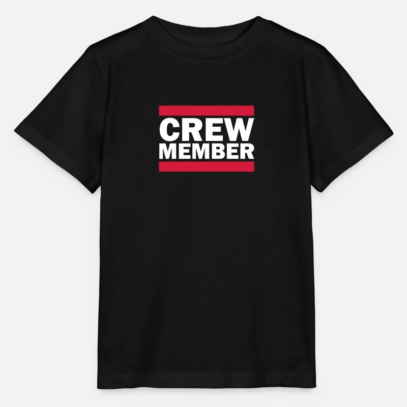 Crew Member - T-shirt bio MINI CREATOR Stanley/Stella Enfant - noir