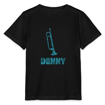 Blasmusik Denny - Stanley/Stella Kinder T-Shirt MINI CREATOR  - Schwarz - Vorne - Mikhail (115cm)