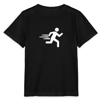 Courir - T-shirt bio MINI CREATOR Stanley/Stella Enfant - noir - Devant - Mikhail (115cm)