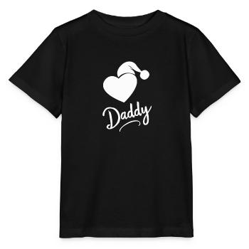 Warm Daddy" - Stanley/Stella MINI CREATOR Kids’ T-Shirt - black - Front - Mikhail (115cm)