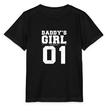 Daddy's Girl 01 Family Matching Women Daughter - Stanley/Stella MINI CREATOR Kids’ T-Shirt - black - Front - Mikhail (115cm)