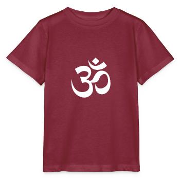 Om Boeddhisme - Stanley/Stella Kinder-T-shirt MINI CREATOR  - bourgognerood - Voor - Kain (125cm)