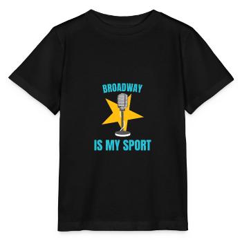 THÉÂTRE : Broadway Is My Sport - T-shirt bio MINI CREATOR Stanley/Stella Enfant - noir - Devant - Mikhail (115cm)