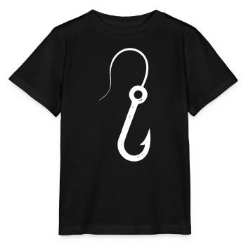 Angelhaken Anglerlatein - Stanley/Stella Kinder T-Shirt MINI CREATOR  - Schwarz - Vorne - Mikhail (115cm)