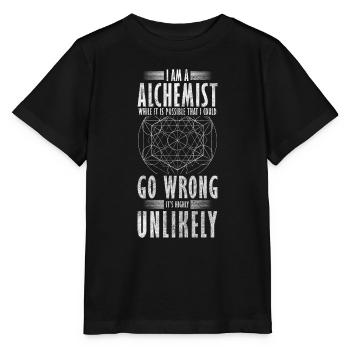 Alchemy Magic Research - Stanley/Stella MINI CREATOR Kids’ T-Shirt - black - Front - Mikhail (115cm)