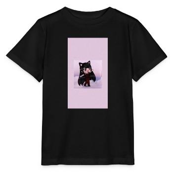 cloudy gacha - Stanley/Stella MINI CREATOR Kids’ T-Shirt - black - Front - Mikhail (115cm)