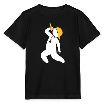 Hiphop Rapper - Stanley/Stella MINI CREATOR Kids’ T-Shirt - black - Front - Mikhail (115cm)