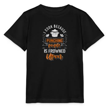 Küche Hobby Geschmack - Stanley/Stella Kinder T-Shirt MINI CREATOR  - Schwarz - Vorne - Mikhail (115cm)