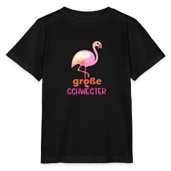 big sister pelican - Stanley/Stella MINI CREATOR Kids’ T-Shirt - black - Front - Mikhail (115cm)