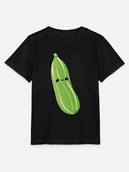 Zucchini - Stanley/Stella Kinder T-Shirt MINI CREATOR - Schwarz