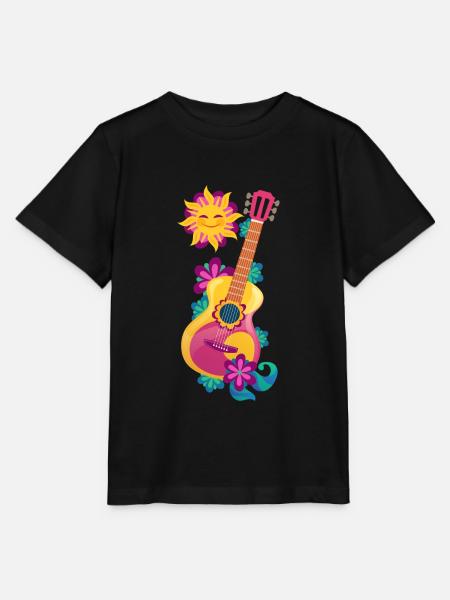 Gitarre - Stanley/Stella Kinder T-Shirt MINI CREATOR - Schwarz