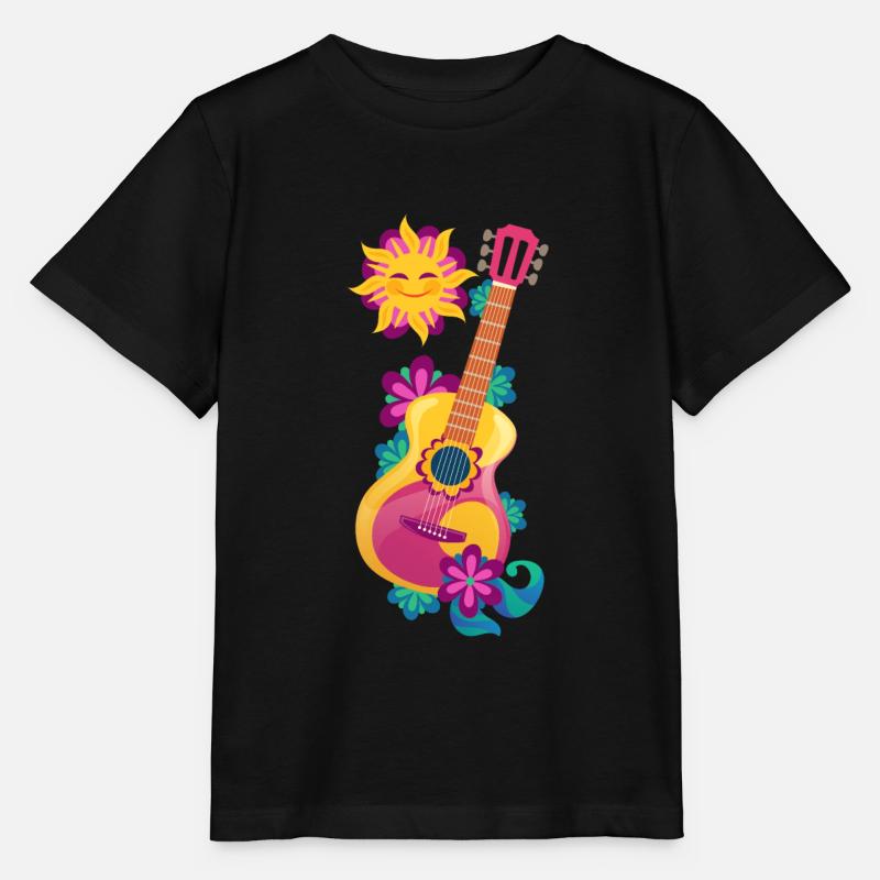 Gitarre - Stanley/Stella Kinder T-Shirt MINI CREATOR  - Schwarz