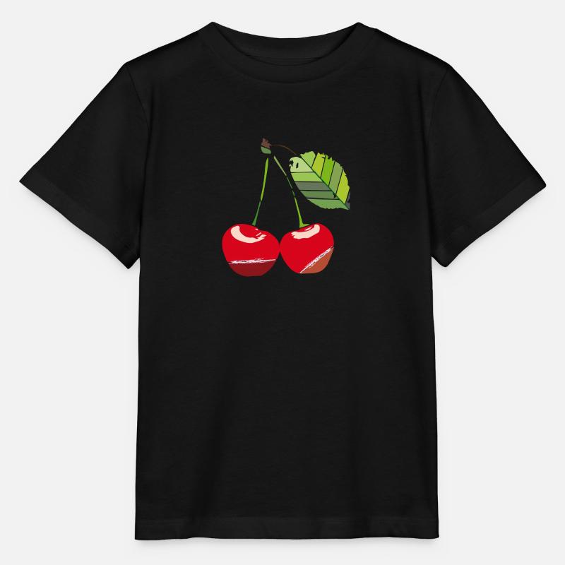 cerise - T-shirt bio MINI CREATOR Stanley/Stella Enfant - noir