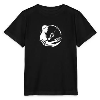 remotely controlled car minimalist - Stanley/Stella MINI CREATOR Kids’ T-Shirt - black - Front - Mikhail (115cm)