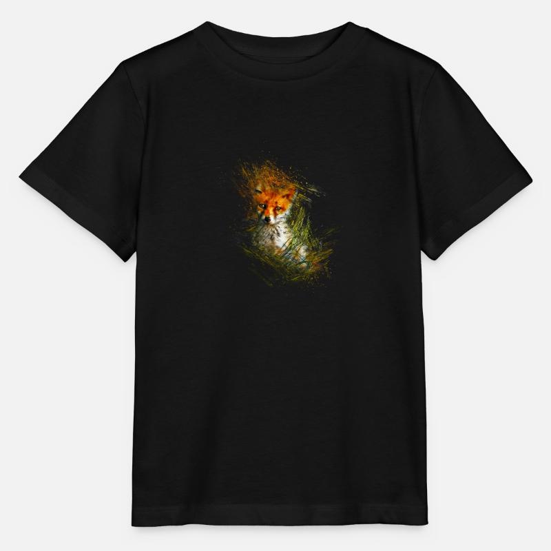 Fuchs - Stanley/Stella Kinder T-Shirt MINI CREATOR  - Schwarz