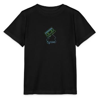 Vintage Casette Tape Eighties 80's 90's - Stanley/Stella MINI CREATOR Kids’ T-Shirt - black - Front - Mikhail (115cm)
