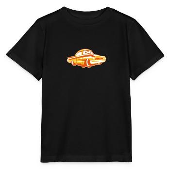 witziges Coupe für Kids - Stanley/Stella Kinder T-Shirt MINI CREATOR  - Schwarz - Vorne - Mikhail (115cm)
