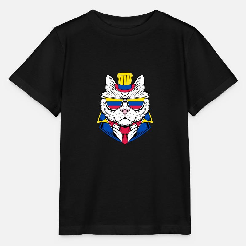 Colombie - T-shirt bio MINI CREATOR Stanley/Stella Enfant - noir