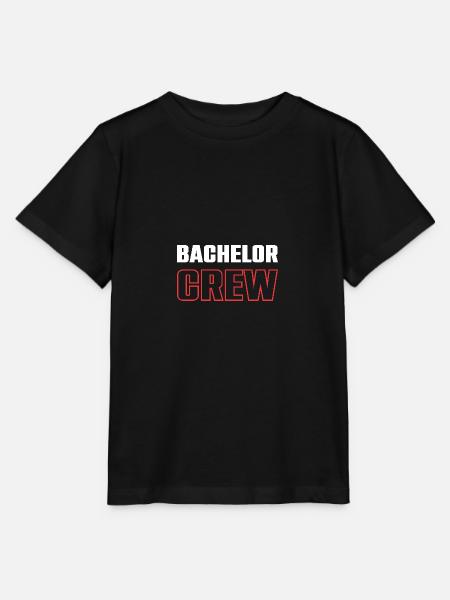 Bachelor Crew - Stanley/Stella Kinder T-Shirt MINI CREATOR - Schwarz