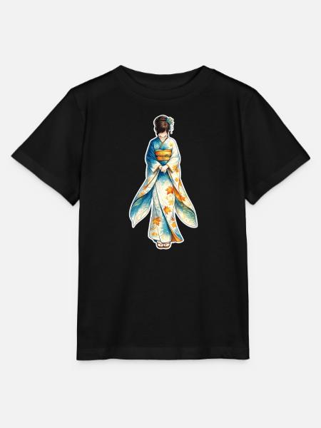 Kimono . 1 - Stanley/Stella Kinder T-Shirt MINI CREATOR - Schwarz