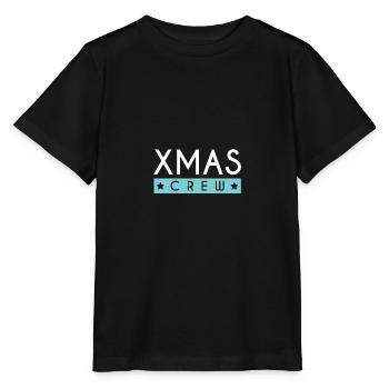 Xmas Crew - Stanley/Stella Kinder T-Shirt MINI CREATOR  - Schwarz - Vorne - Mikhail (115cm)