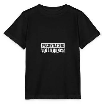 Projektleiter Voll - Stanley/Stella Kinder T-Shirt MINI CREATOR  - Schwarz - Vorne - Mikhail (115cm)