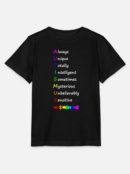 Autismus - Stanley/Stella Kinder T-Shirt MINI CREATOR - Schwarz