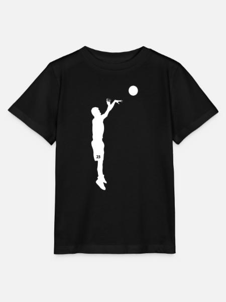 Basketballspieler - Stanley/Stella Kinder T-Shirt MINI CREATOR - Schwarz