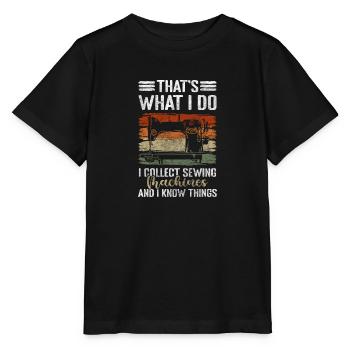 Clothing Hobby Bespoke Tailor - Stanley/Stella MINI CREATOR Kids’ T-Shirt - black - Front - Mikhail (115cm)