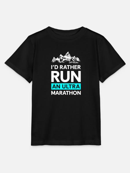 Marathon Ausdauer Jogger Sprint - Stanley/Stella Kinder T-Shirt MINI CREATOR - Schwarz
