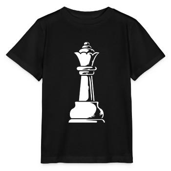 Chess Queen Chess Board - Stanley/Stella MINI CREATOR Kids’ T-Shirt - black - Front - Mikhail (115cm)