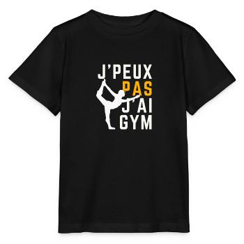 Ich kann nicht, ich habe kein Fitnessstudio - Stanley/Stella Kinder T-Shirt MINI CREATOR  - Schwarz - Vorne - Mikhail (115cm)