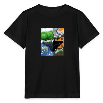 Environnement Durable - T-shirt bio MINI CREATOR Stanley/Stella Enfant - noir - Devant - Mikhail (115cm)