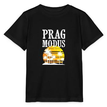 Prague Mode - T-shirt bio MINI CREATOR Stanley/Stella Enfant - noir - Devant - Mikhail (115cm)