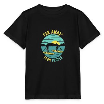 SUP - Stanley/Stella Kinder T-Shirt MINI CREATOR  - Schwarz - Vorne - Mikhail (115cm)